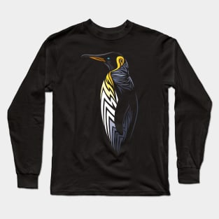 Tribal penguin Long Sleeve T-Shirt